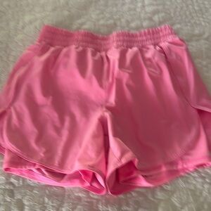 Women's Pink Athletic Shorts